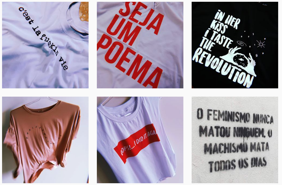 camisetas pandora ativistas